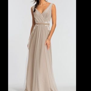 Neutral Bridesmaid Dress